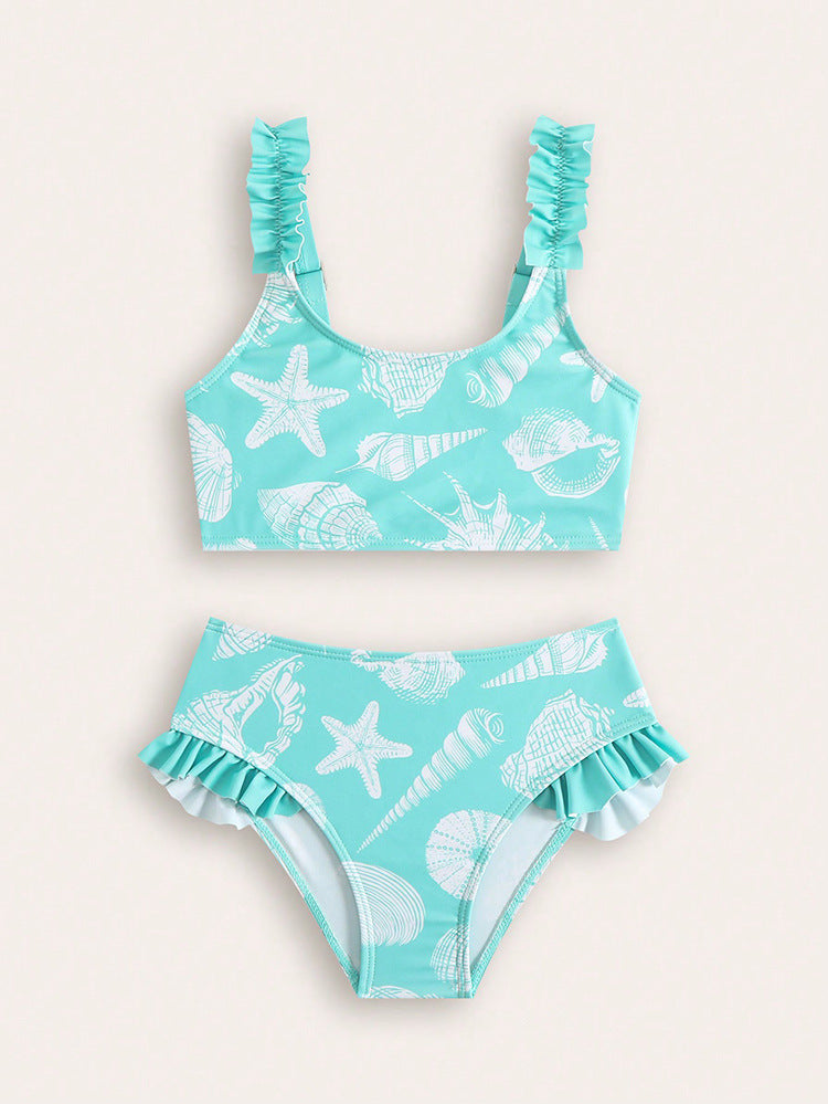 Cute Cartoon Swimsuit For Little Girls And Babies